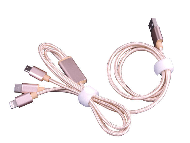 Type C 3 in 1 usb cable