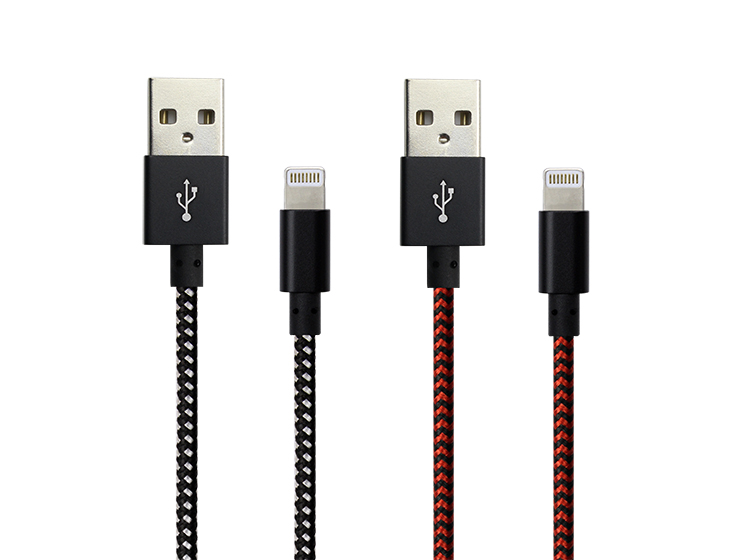 Slim 8pin AL Fabric cable